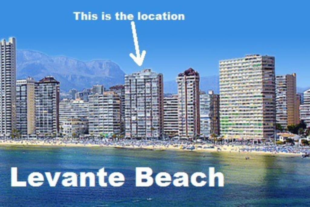 Seafront Luxury Levante Beach / Primera Linea Playa Levante Бенидорм Екстериор снимка